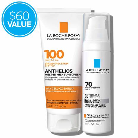 Anthelios High SPF Face & Body Sunscreen Set